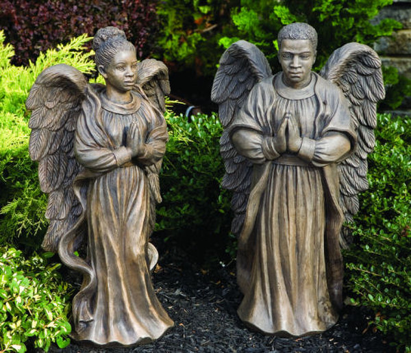 Angels Woman & Man Harmony Sculptural Set